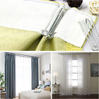6M Multifunction Curtain Heading Pleat Tape for Home Sewing Curtain +15 x Hooks