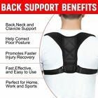 Posture Corrector Adjustable Back Shoulder Belt Support Body Brace Back Unisex