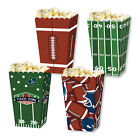 24pcs Football Party Popcorn Cookie Boxes Touchdown Celebration Dessert Supplies