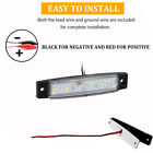 12X Marine Boat 6 LED Lamp White Cabin Deck Courtesy Light Stern Transom Lights