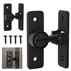 Barn Door Lock Heavy Duty Sliding Barn Door Latch Lock 90Degree Gate Latch Kit