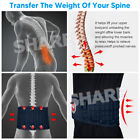 Decompression Belt Waist Brace Spinal Lower Air Traction Back Pain Relief Lumbar