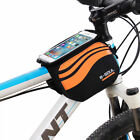 Bicycle Front Top Tube Bag Case Cycling Phone Bag Frame Pouch Pannier Bike