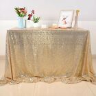180x120cm Sequin Table Cloth Backdrop Tablecover Party Wedding Event Decoration