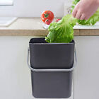 2pcs 3L Waste Trash Can Cupboard Door Hanging Wall Mounted Kitchen Rubbish AUS