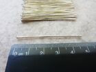 1000pcs Bright Silver Tone Straight Head Pins 50mm Long Jewellery Making Earring