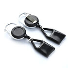 15X Retractable Lighter Leash Clip Keychain Rubber Cover Large Maxi Bic Black