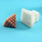 3D Candle Mould Pyramid Shape DIY Perfume Soap Candle Making Wax Silicone Mold
