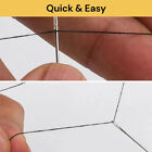 12PCS Easy Self Threading Hand Sewing Needles Assorted Sizes for DIY Stitching