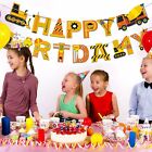 2pcs 5M Construction Paper Letters HAPPY BIRTHDAY Party Decor Strip Kids Party