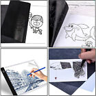 100 Sheets Carbon Paper Transfer Copy Graphite Tracing A4 Wood Canvas Art Black