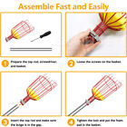 Fruit Picker Basket Extension Pole Tool for Picking Fresh Orange Peach Fruit AU