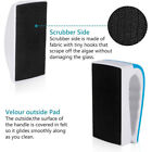 Magnetic Fish Tank Brush Algae Magnet Aquarium Cleaning Glass Aquatic Cleaner AU