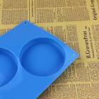 3 Holes Silicone Cake Pie Custard Tart Resin Mold Bakeware Coaster Tray Moulds