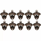 10X Sets Vintage Bottle Opener AU Bar Glass Beer Tool Wall Mounted Bar Beer Tool