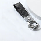 Universal Stylish Leather Car Key Rings Heavy Duty Gift Keyring Keychain Holder