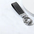 Universal Stylish Leather Car Key Rings Heavy Duty Gift Keyring Keychain Holder