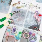 2PCS Silicone Earring Pendant Molds Resin Casting Jewelry DIY Epoxy Making Molds