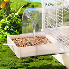 Bird Water Bath Tub For Pet Cage Hanging Bowl Parrot Birdbath Pet Cleaning