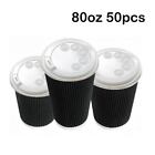 Disposable Coffee Cups Bulk Takeaway Paper Triple Wall Take Away  8oz/120z/160z