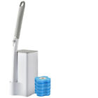 Disposable Toilet Brush Set Toilet Bowl Cleaning System Cleaners with 20 Refills