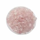 Rose Quartz Mini Crystal Chips Pink Gemstone Polished Stones Bulk Deco