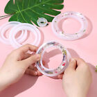 Silicone Mold Casting Mould DIY Bangle Jewelry Tool Kit Resin Bracelet Making