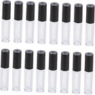 40PCS 1.2G Mini Lip Gloss Tubes DIY Small Lipstick Tube Bottle Syringes Labels