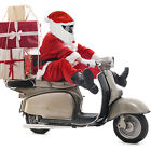 Christmas Helmet Cover For Motorcycle Motorbike Helmet Case Santa Claus hat
