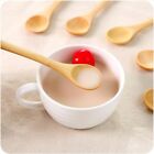 20PCS Natural Eco-friendly Small Wooden Spoon Scoop Mini Kids Safe Tableware AUS