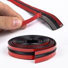 2pcs Car Windshield T-Shape Sealing Strip Window Gap Weatherproof Trim Roof Seal