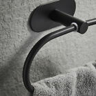 2X Stainless Steel Oval Towel Ring Rail Holder Wall Mounted Hand Towel Rack Bath