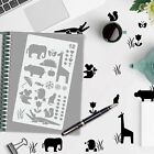 20x Bullet Journal Stencil Plastic Planner Stencils Notebook Diary Scrapbook DIY