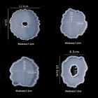 Coaster Resin Casting Mold Silicone Jewelry Agate Making Epoxy Mould Tool Craft