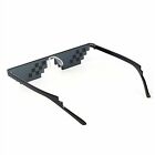 2PCS Chic MEME Deal IT Thug Life Attitude Stylish Glasses 8 Bit Pixel Sunglasses