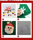 Felt Christmas Tree Set DIY with Removable Ornaments Xmas Hand Craft Decorations