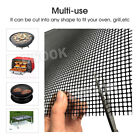 10PCS Charcoal BBQ Grill Mesh Mat Non-Stick Cooking Barbecue Liner Sheet AU