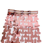 Willy Tinsel Curtain Rose Gold Metalic BackDrop 1m x 2m Hens Party Penis Decor