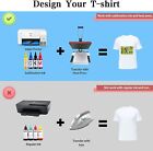 100x A4 T-shirt Heat Transfer Paper Inkjet Printer Print For Non-cotton T-shirt