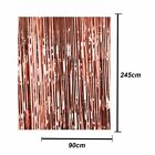 2M Tinsel Curtain Foil Metallic Fringe Backdrop Party Door Decorations Event New