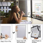 New Sign Holder Display Poster Self Adhesive Magnetic A4 Wall Windows Door Glass