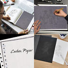 100 Sheets Carbon Paper Transfer Copy Graphite Tracing A4 Wood Canvas Art Black