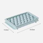 33 Grid Ice Cube Mold with Lid Round Ice Ball Maker for Home Kitchen Drinks AU