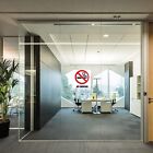 2-10X No Smoking Sticker Warning Decal Sign Waterproof Fade Proof Outdoor Vinyl