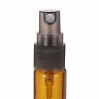10PCS 10ML Amber Glass Essential Oil Spray Roller Bottle Mist Sprayer Containers