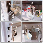 10PCS Key Ring Magnetic Keyring Hook Magnet Chain Super Strong Neodymium Holder