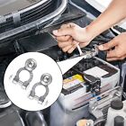 2 PAIR DC 12V-24V Car Battery Terminals Positive Negative Connectors Clamp Clip