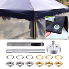 103pcs Eyelet Punch Die Tool Kits + 6mm Eyelets Grommet Washer For Leather Craft