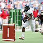 24X Rugby Themed Kraft Paper Tote Bags Durable 150g Kraft Paper for Sports Fans