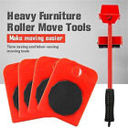 10PCS Heavy Furniture Moving Lifter Roller Move Tool Set Wheel Mover Sliders Kit